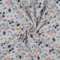 Double Gauze Blumen und Schmetterling