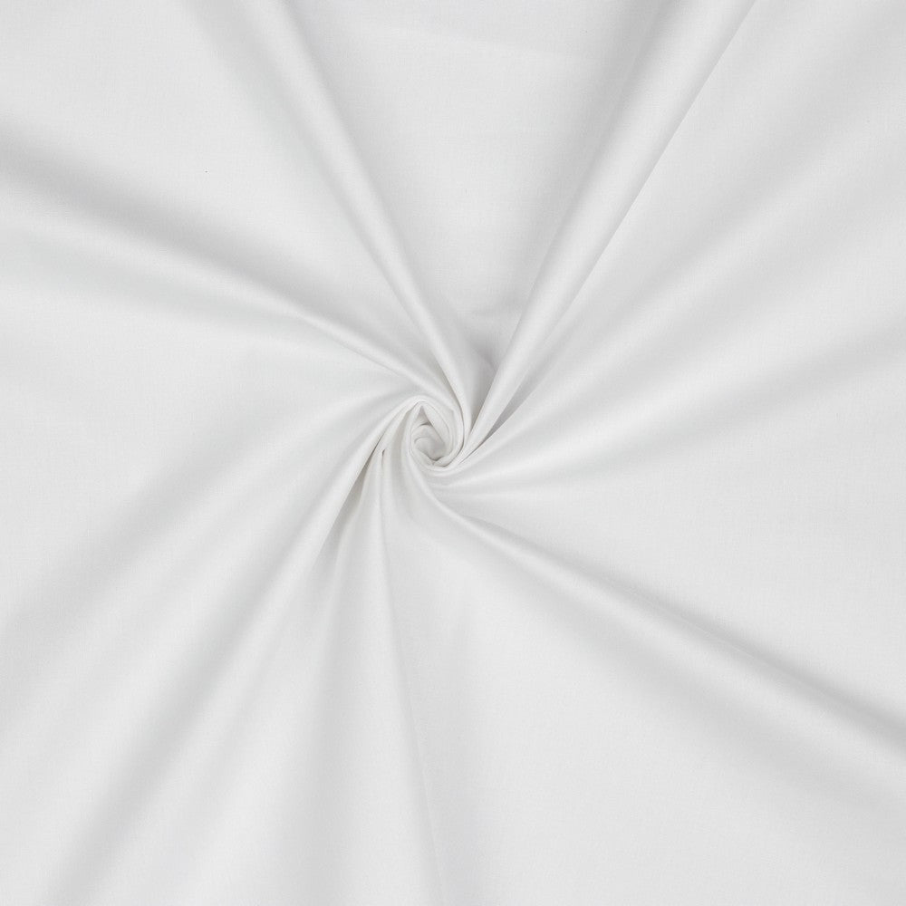 Popeline uni weiss