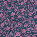 Jersey Blumen rosa
