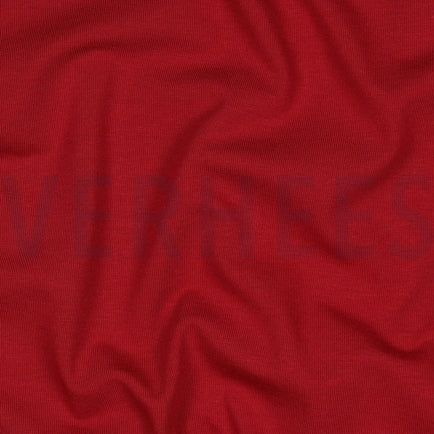 Jersey GOTS uni bordeaux (041)
