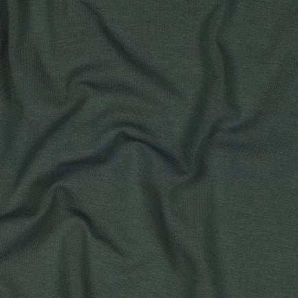 Jersey GOTS uni dark forest grün (059)