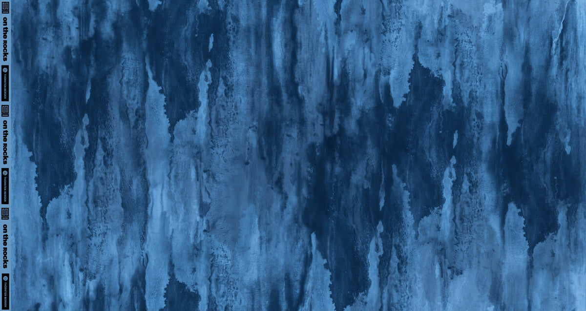 Kombistoff jeansblau