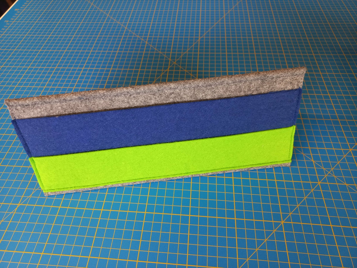 Kartenhalter grün blau
