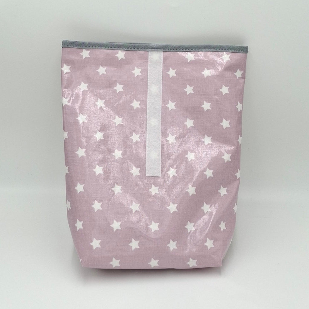 Lunchbag Sterne lila/Bikinibag