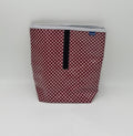 Lunchbag Sterne bordeaux/Bikinibag