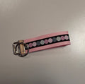 Schlüsselanhänger rosa Punkte