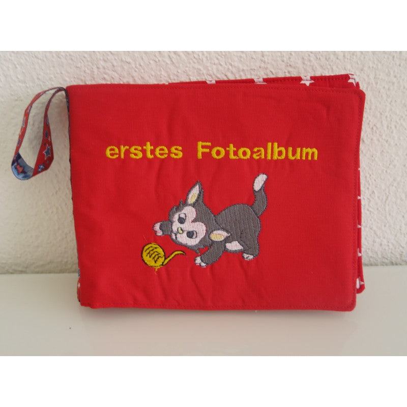 Fotoalbum Katze rot