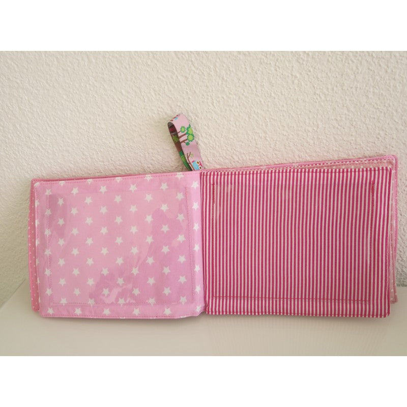 Fotoalbum Schmetterling pink