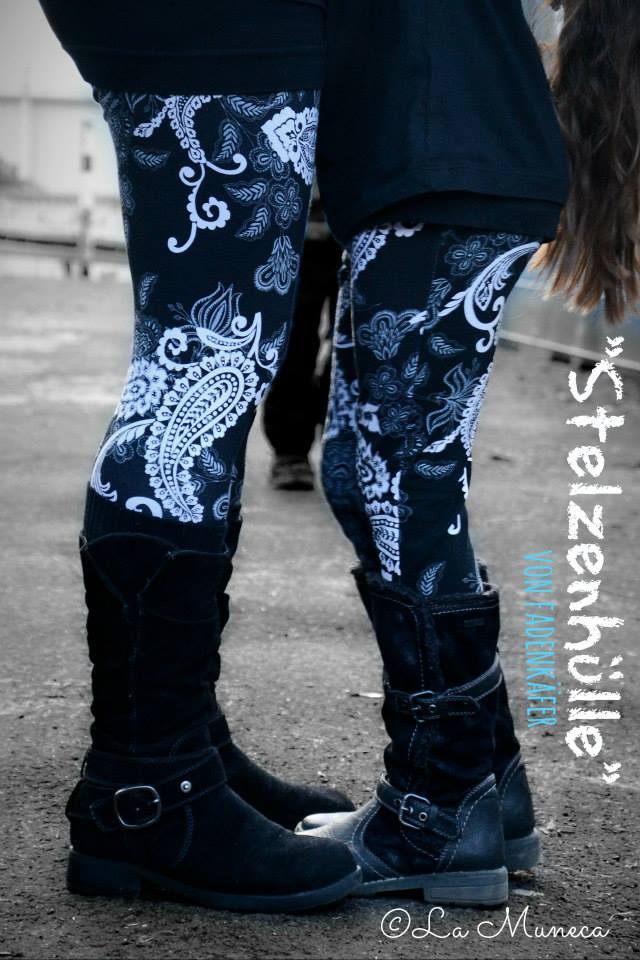 Papierschnittmuster Stelzenhülle Damen - Fadenkäfer