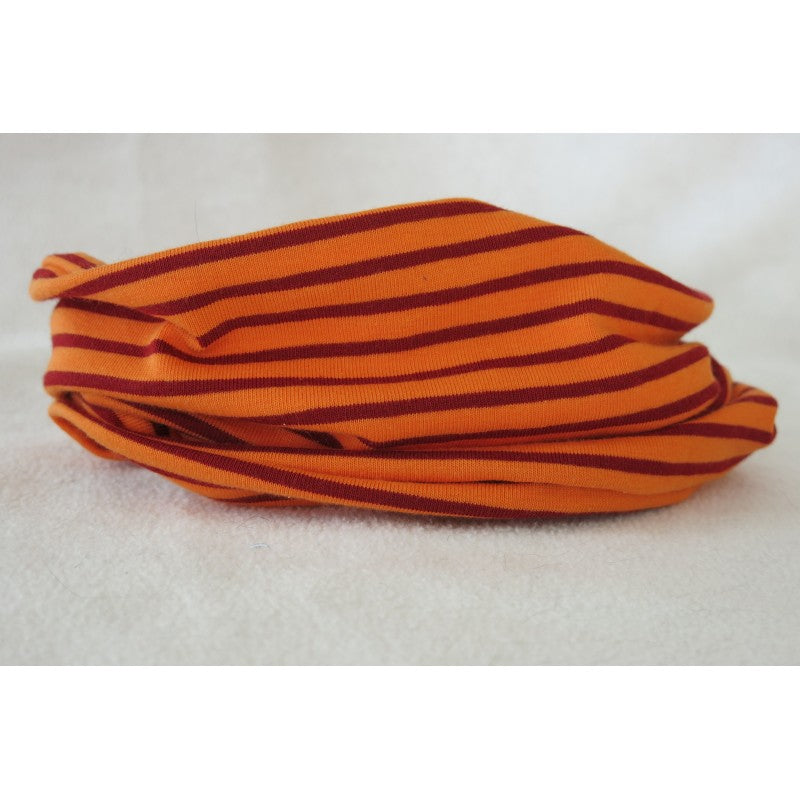 Loop orange rot gestreift