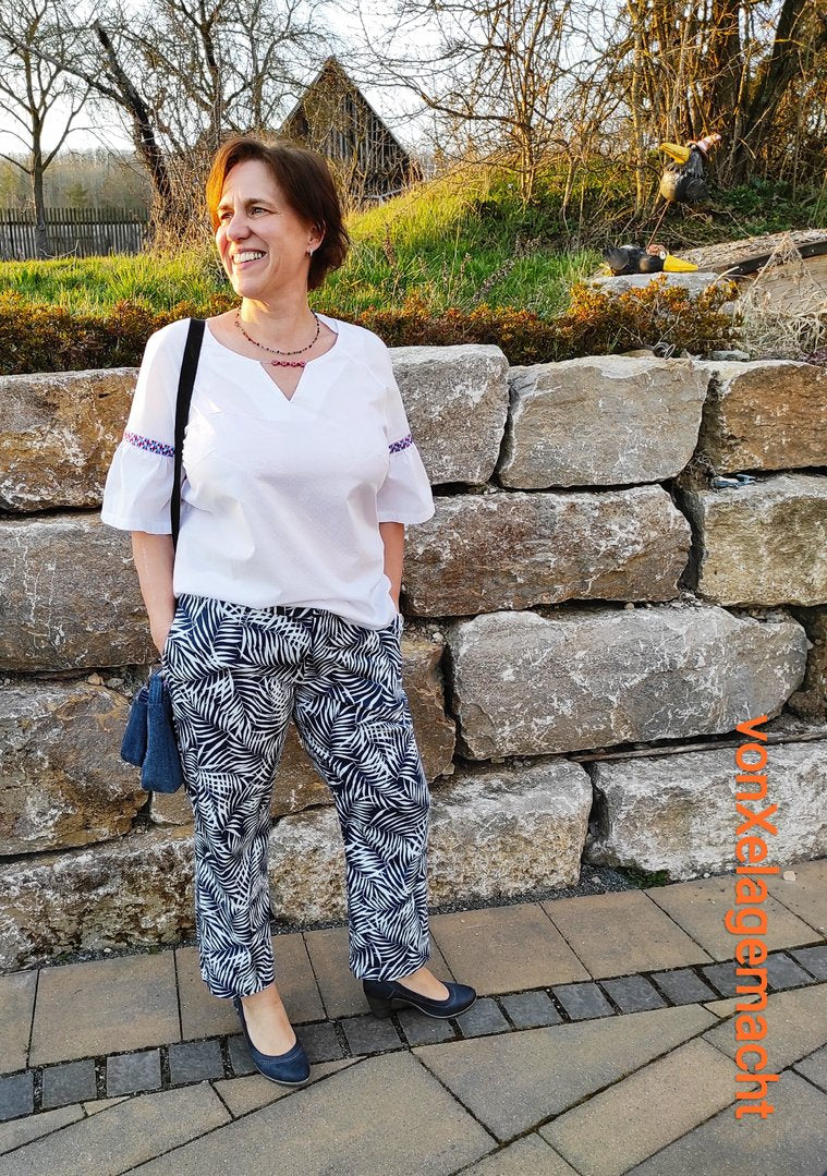 Papierschnittmuster No.62 Tapered Hose Paula