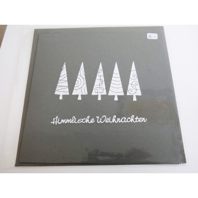 Weihnachtskarte Bäume