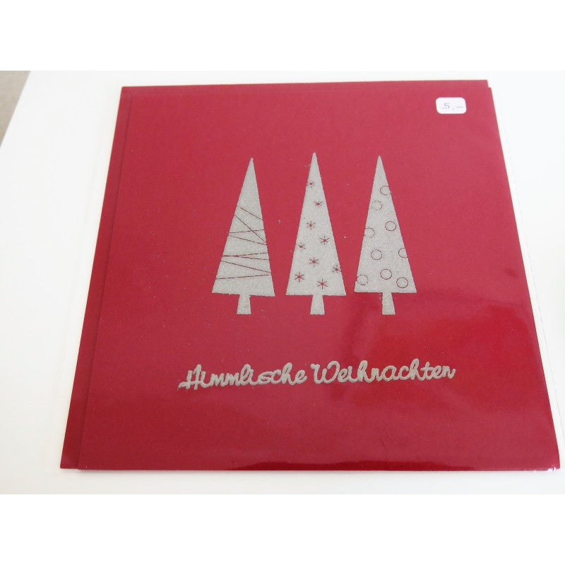 Weihnachtskarte Bäume