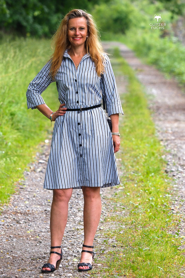 Papierschnittmuster No.43 Hemdbluse & Kleid Camisa