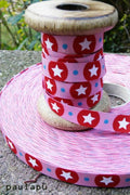 Webband STARdotzz rosa