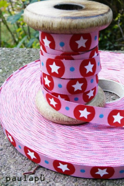 Webband STARdotzz rosa