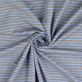Jersey Streifen blau grau