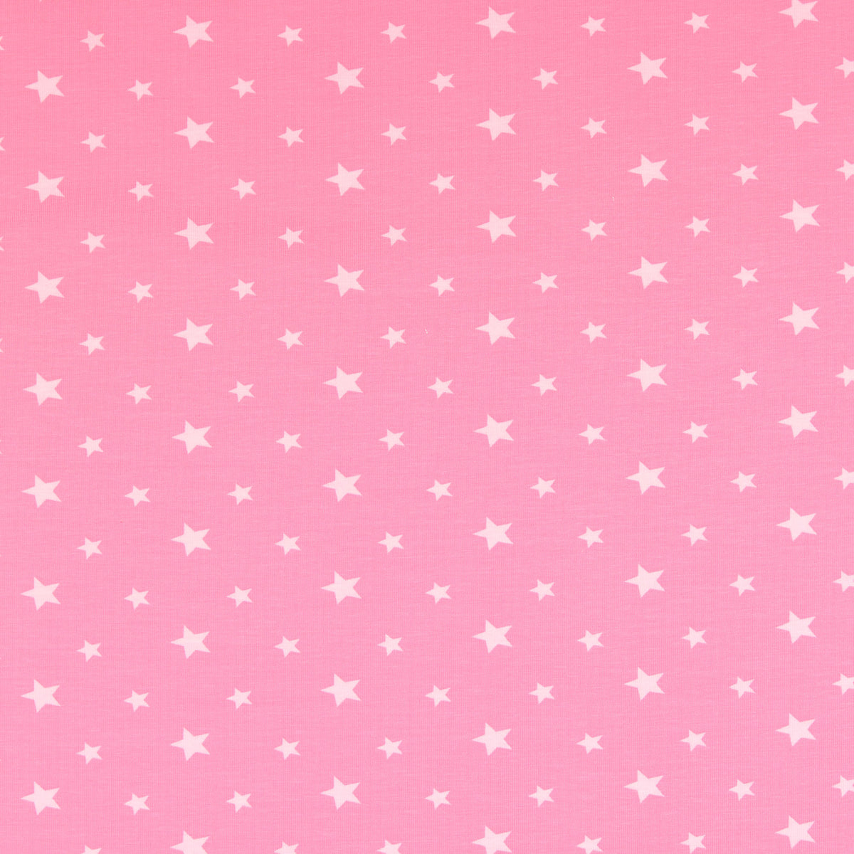 Jersey Sterne mix rosa