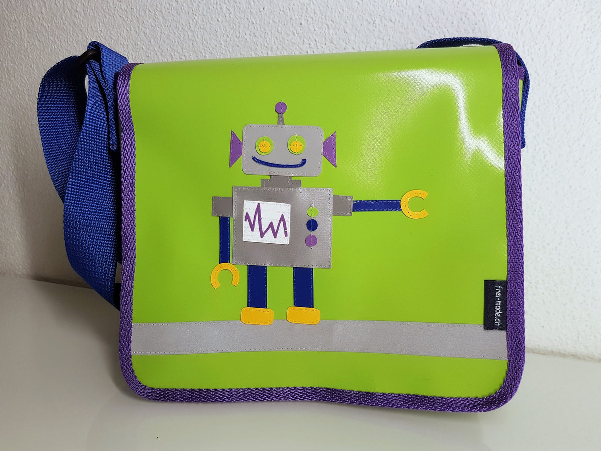 Kindergartentasche Roboter