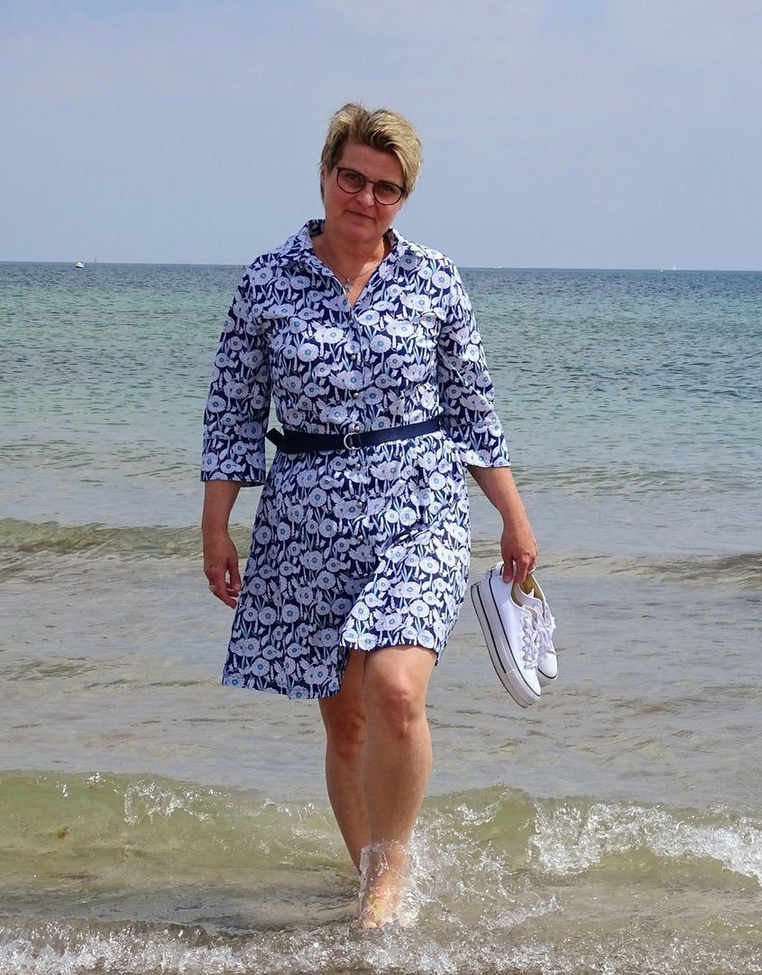 Papierschnittmuster No.43 Hemdbluse & Kleid Camisa