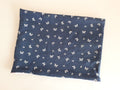 Loop blau Schmetterlinge/rosa fein gestreift