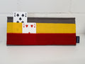 Kartenhalter gelb rot