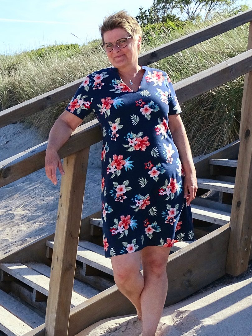 Papierschnittmuster No.55 Kleid und Shirt "Candela"