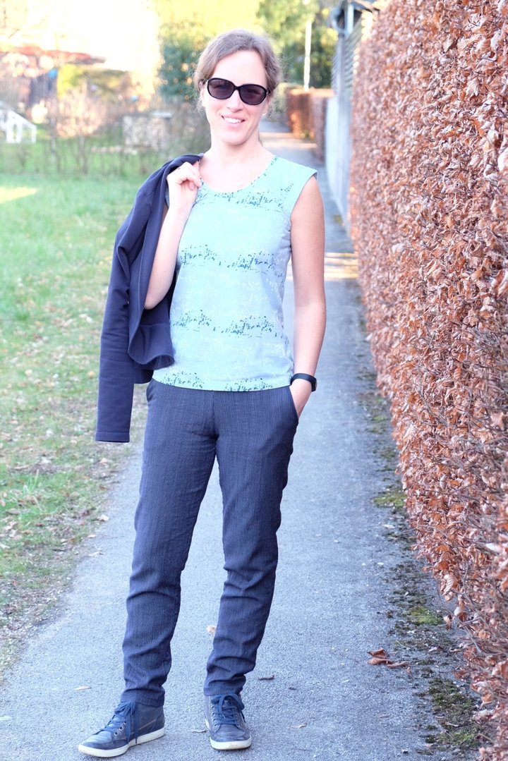 Papierschnittmuster No.62 Tapered Hose Paula