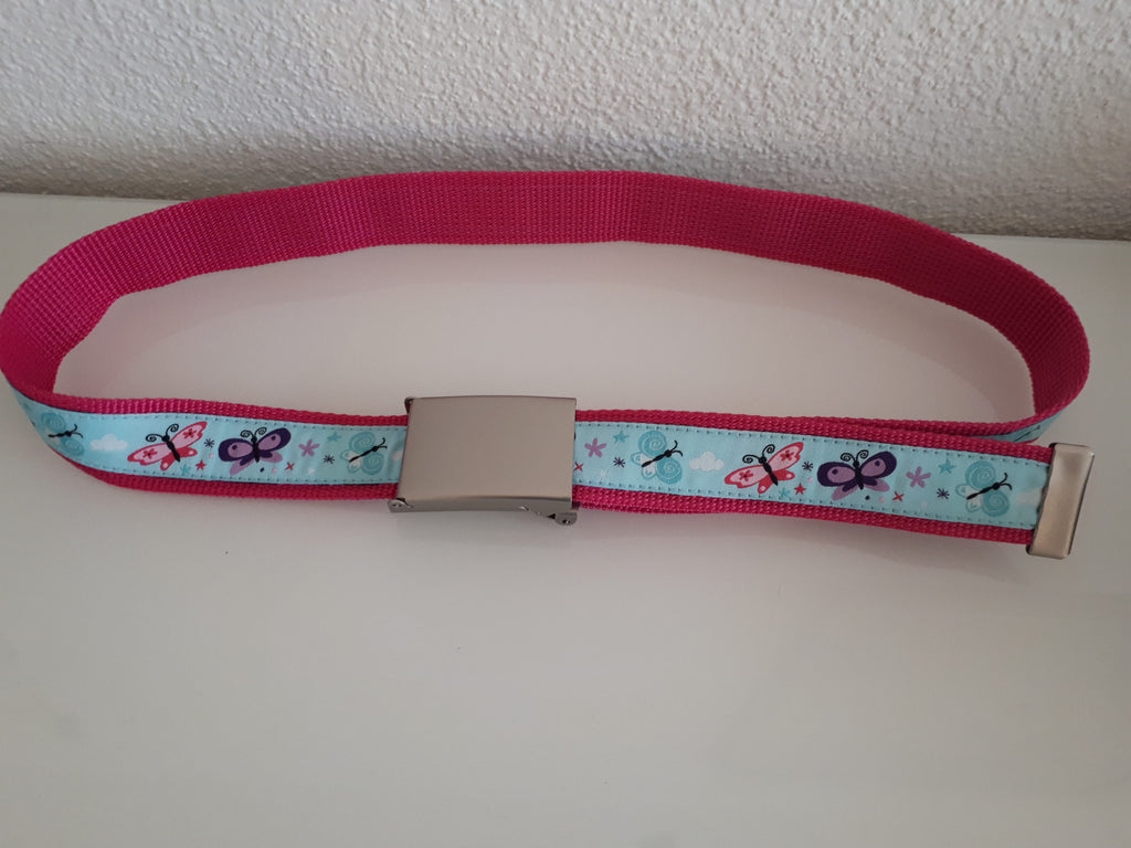Kindergürtel Panda pink