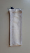 Stirnband grau weiss gestreift