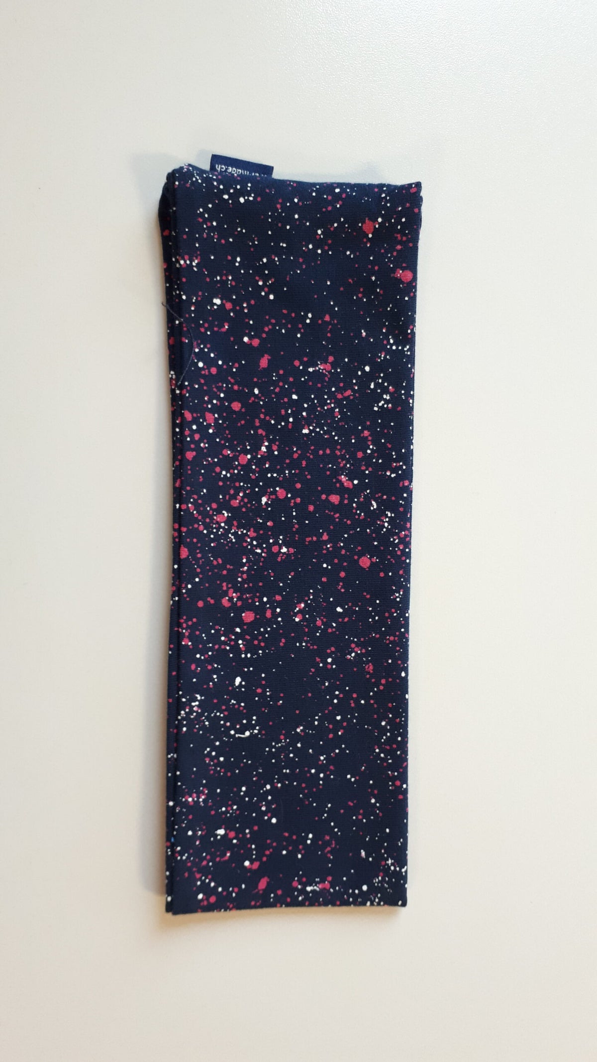 Stirnband Farbklekse pink