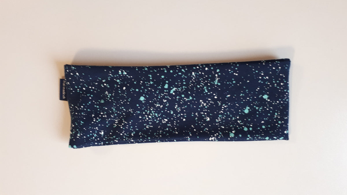 Stirnband Farbklekse mint