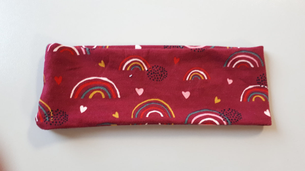 Stirnband Regenbogen