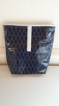 Lunchbag omnia blau - silber