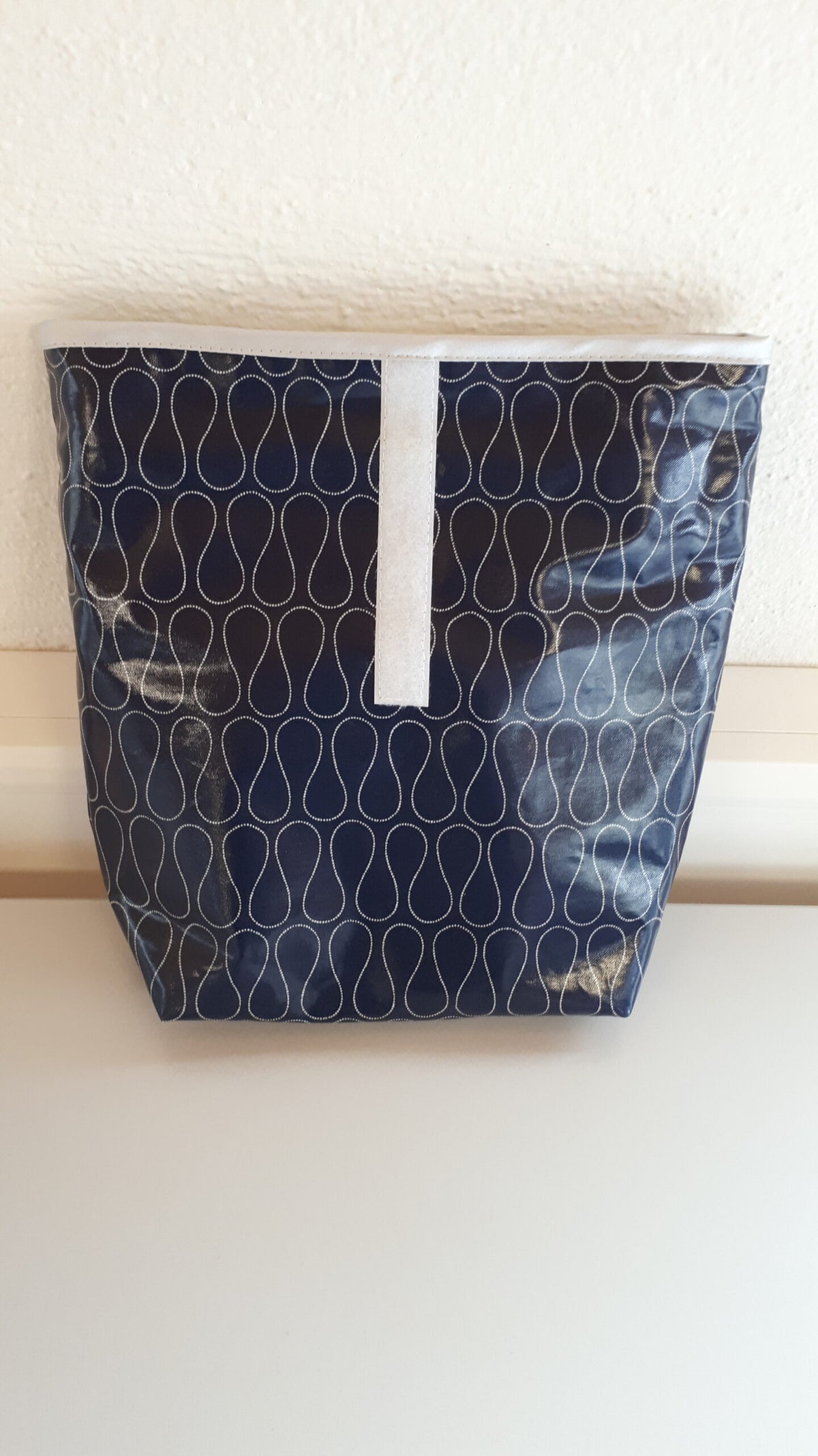 Lunchbag omnia blau - silber
