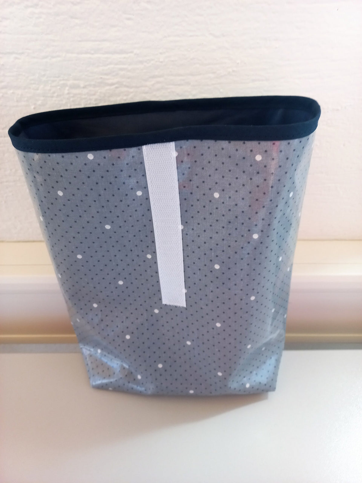 Lunchbag Dottie Dots dusty blue