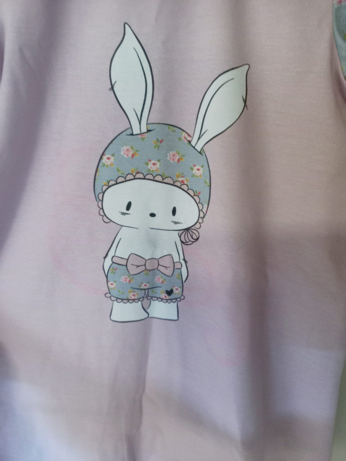 Tunika-Kleid Hase Gr. 104