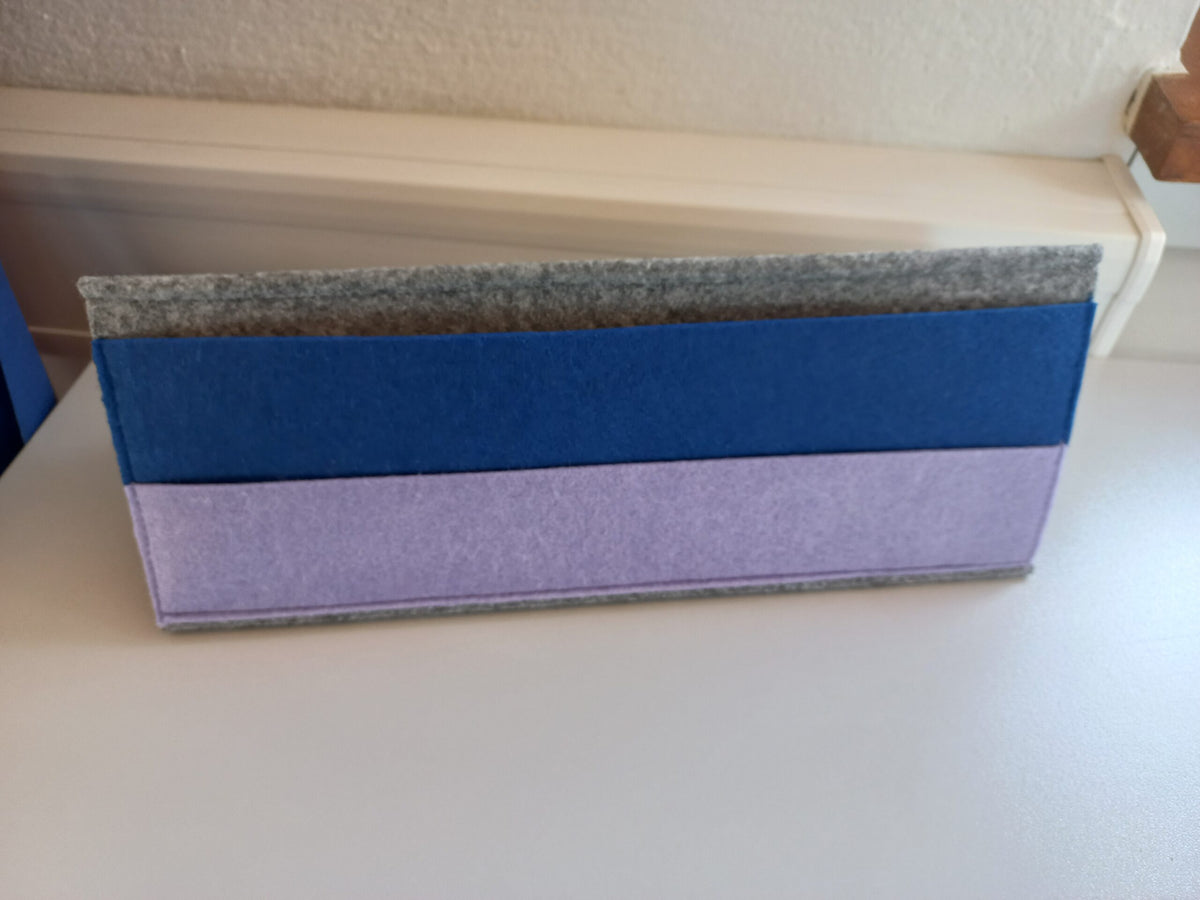 Kartenhalter flieder blau