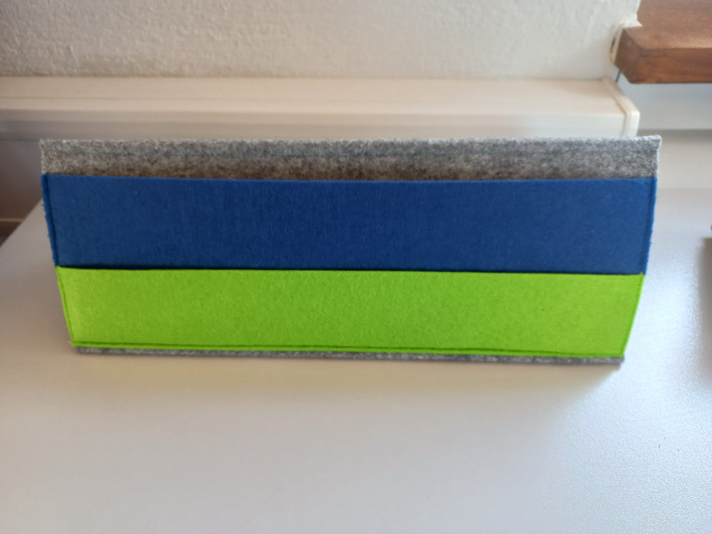 Kartenhalter grün blau