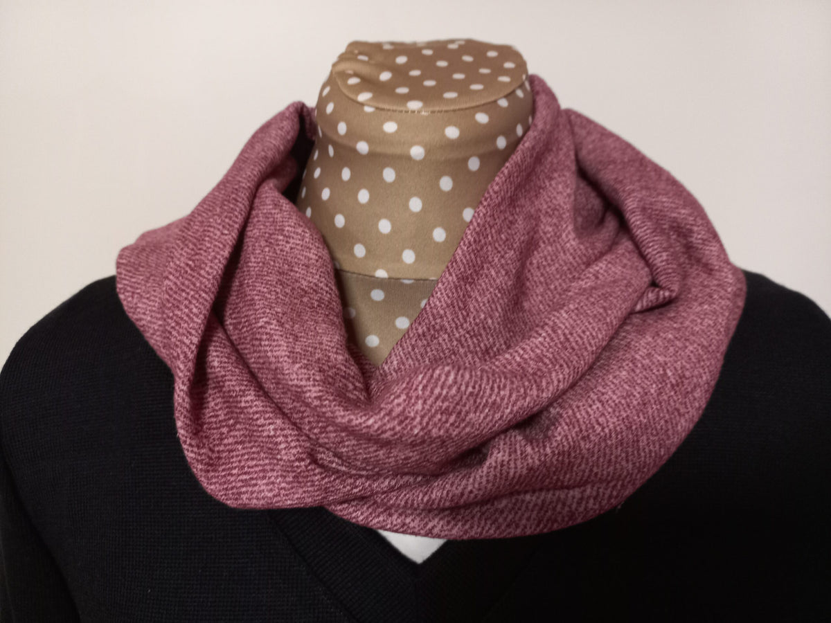 Musselin Wickelschal Jeansdruck brombeere