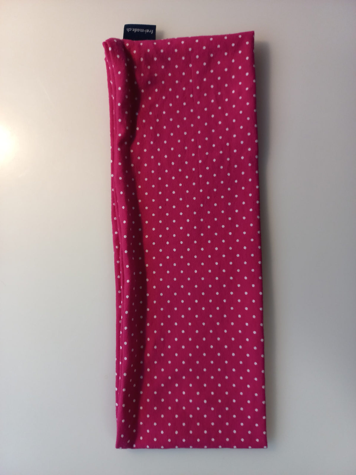 Stirnband Punkte pink