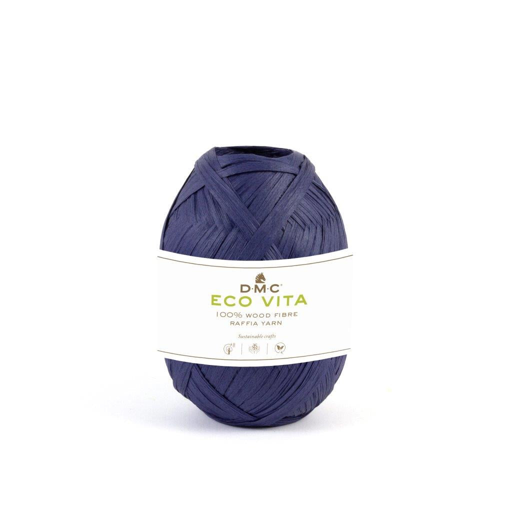 DMC Eco vita raffia 50g, dunkelblau