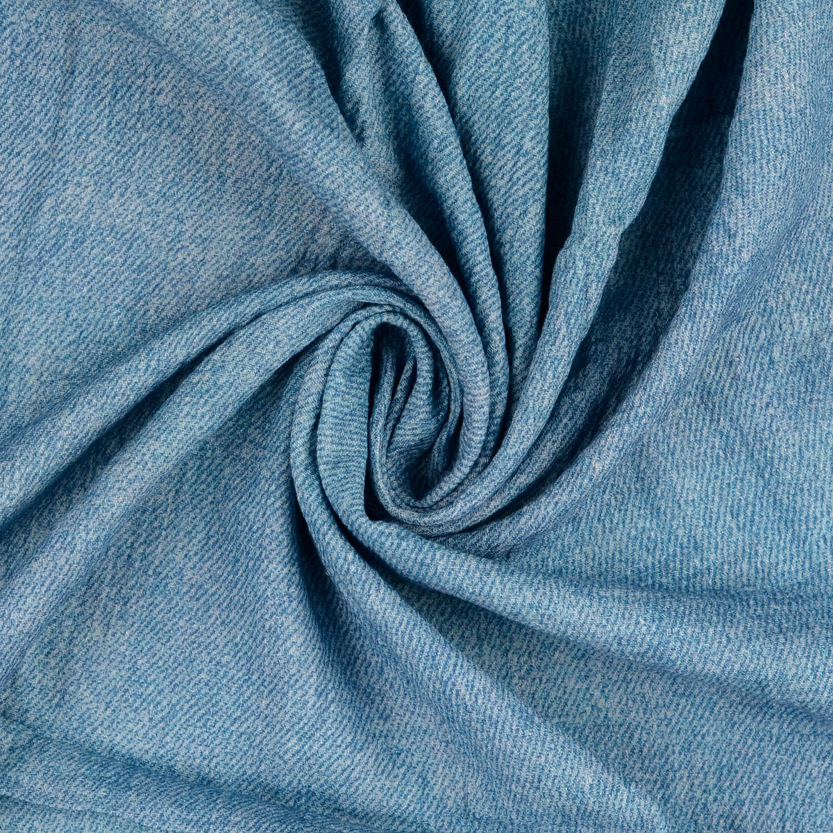 Nuschi 60x60cm - Jeansdruck blau