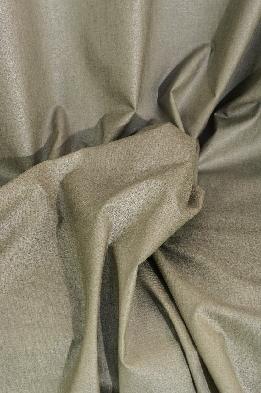 Beschichtete Baumwolle graubeige