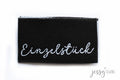 Weblabel Einzelstück