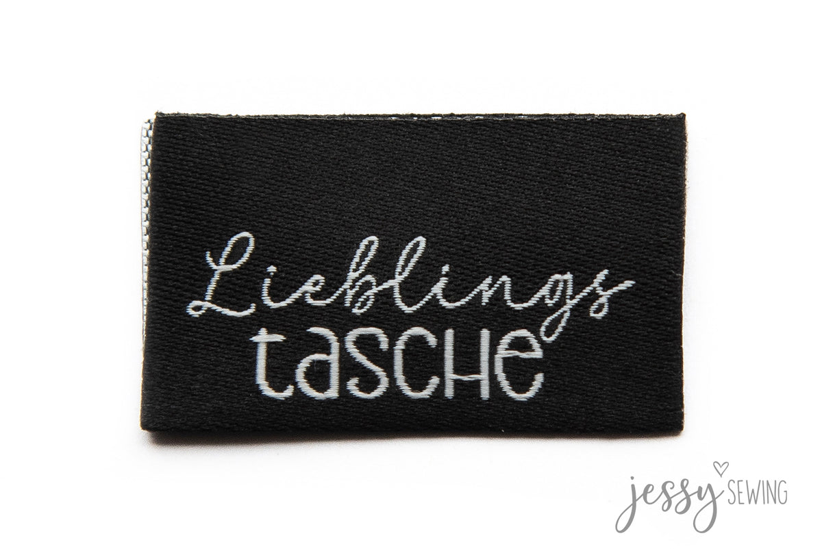 Weblabel Lieblingstasche black