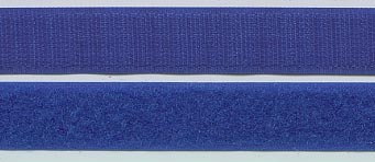 Klettverschluss Haken + Flausch 20 mm royalblau