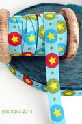 Webband  STARdotzz türkis/gelb