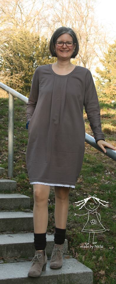 Papierschnittmuster Kleid Amelie Damen
