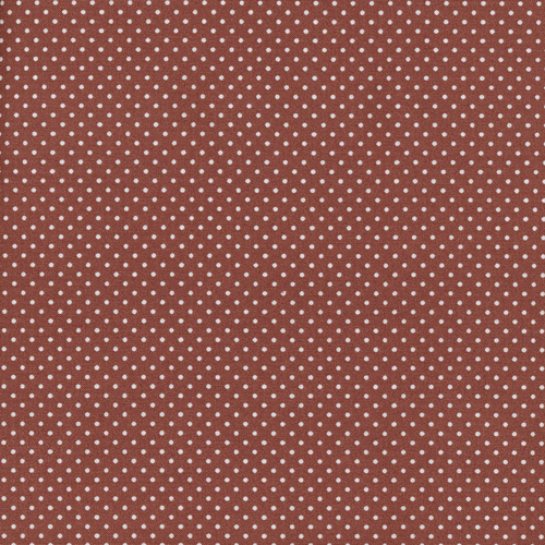 Wachstuch Dots Paprika/Burned Rose